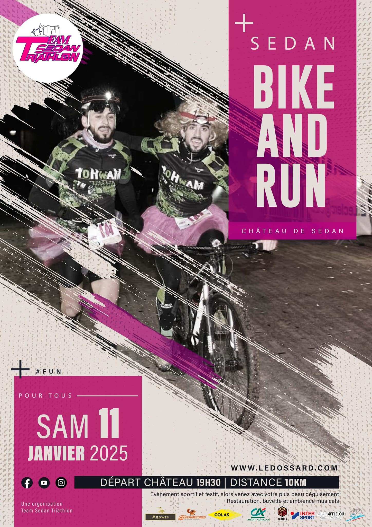 Affiche Bike & Run Sedan Affiche Bike & Run Sedan 2025